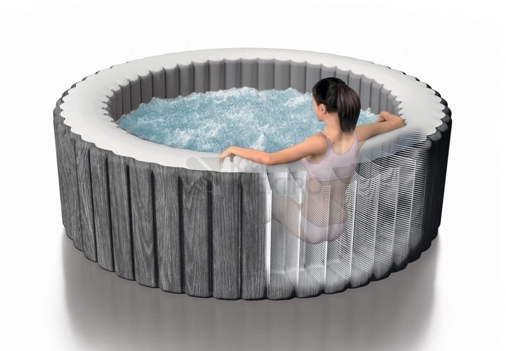 Obrázek produktu Bazén vířivý nafukovací Pure Spa - Bubble Greywood Deluxe 4 AP - Intex 28440 Marimex 11400254 2