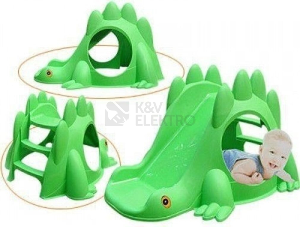 Obrázek produktu Skluzavka Dino zelená Marimex 11640090 1