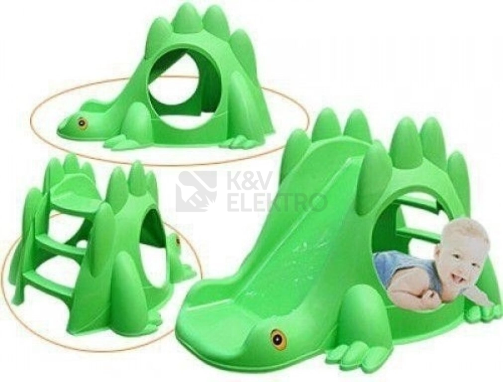 Obrázek produktu Skluzavka Dino zelená Marimex 11640090 1