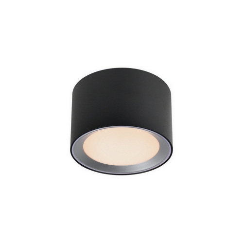 Stropní LED svítidlo NORDLUX Landon Smart černé IP44 8W 2700K/4000K/6500K 2110840103