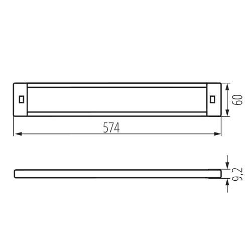 LED svítidlo Kanlux DAXA-M-IR 9W CCTDIM W 38120 3000/4000/5500K s bezdotykovým spínačem (obrázek 5)