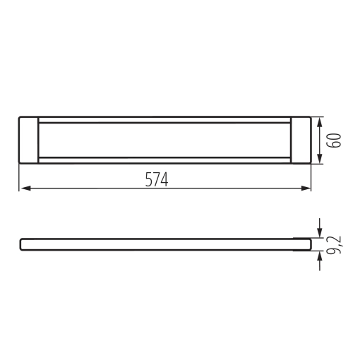 LED svítidlo Kanlux DAXA-S 9W CCTDIM W 38121 3000/4000/5500K (obrázek 6)