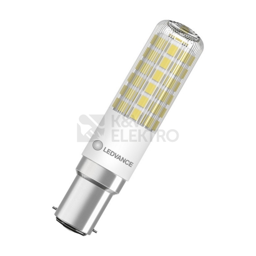 LED žárovka B15d LEDVANCE PERFORMANCE SPECIAL T SLIM 6,5W (60W) teplá bílá (2700K)