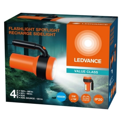 LED svítilna LEDVANCE FLASHLIGHT SPOTLIGHT SIDELIGHT 2400mAh s funkcí powerbanky (obrázek 4)