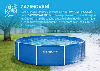 Bazén Florida 3,05x0,91m bez příslušenství Marimex 10340192 (obrázek 5)