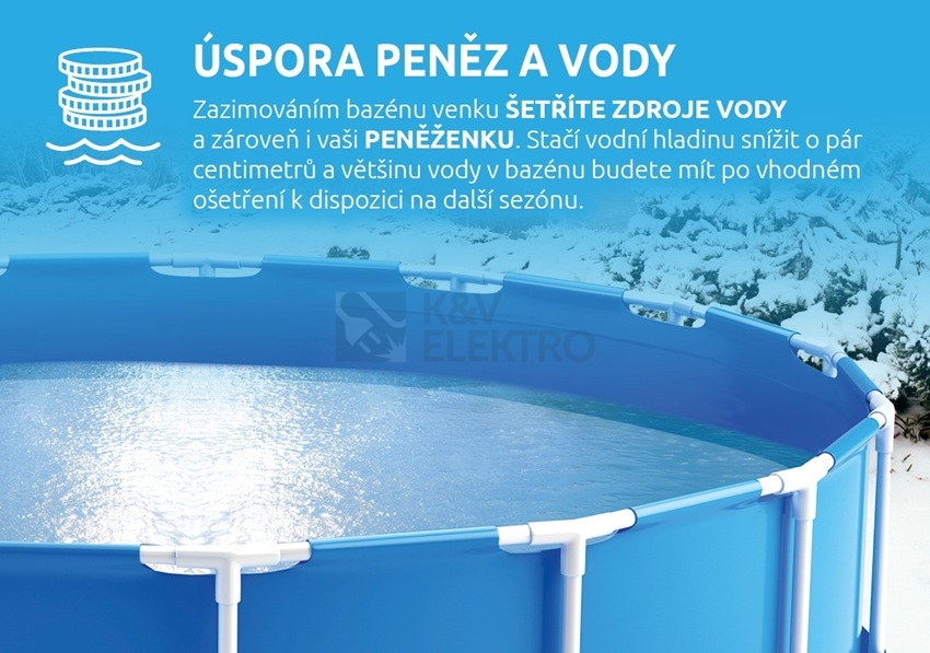 Obrázek produktu Bazén Florida 3,05x0,91m bez příslušenství Marimex 10340192 3
