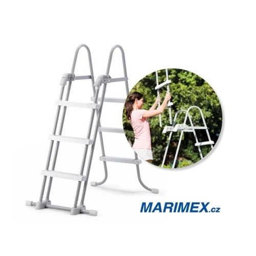 Schůdky k bazénům výška 1,07m bezpečnostní Marimex 10950016 (obrázek 7)