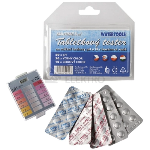 Tester na pH a chlor. koncentraci Marimex 11305001