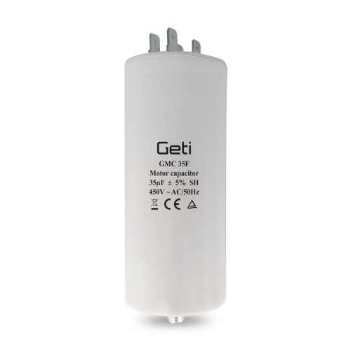Rozběhový kondenzátor GETI GMC 35F 35uF 450V 02020033