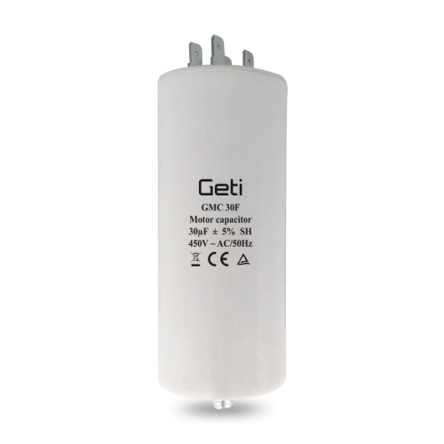 Rozběhový kondenzátor GETI GMC 30F 30uF 450V 02020032