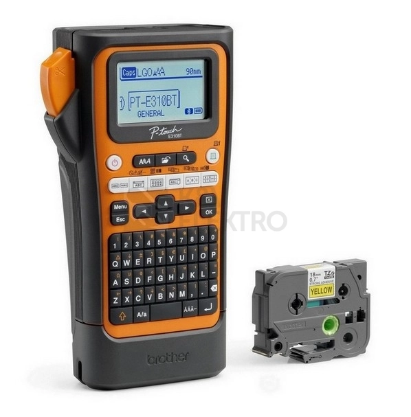 Obrázek produktu Štítkovač Brother PT-E310BTVP Bluetooth s kufříkem 2