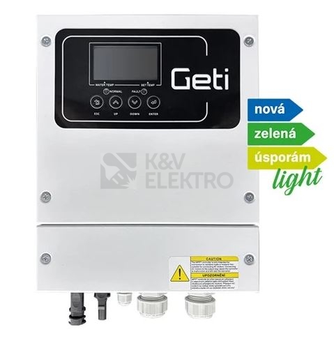 Obrázek produktu  Solární invertor GETI GWH02D 4kW MPPT pro ohřev vody z fotovoltaických panelů 0