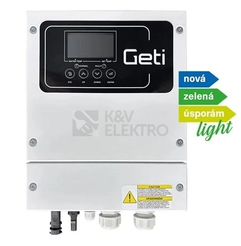 Obrázek produktu Solární invertor GETI GWH02D 4kW MPPT pro ohřev vody z fotovoltaických panelů 0