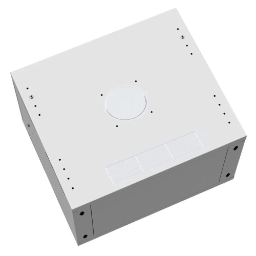 Nástěnný datový rozvaděč 19" výška 12U (621mm) H=450mm Š=520mm šedý Solarix SENSA-L-12U-545-11-G (obrázek 3)