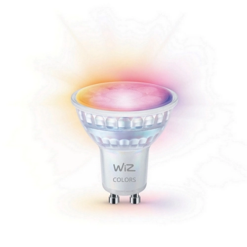 Chytrá LED žárovka GU10 WiZ PAR16 4,7W (50W) 2200-6500K/RGB WiFi stmívatelná, reflektor 36°