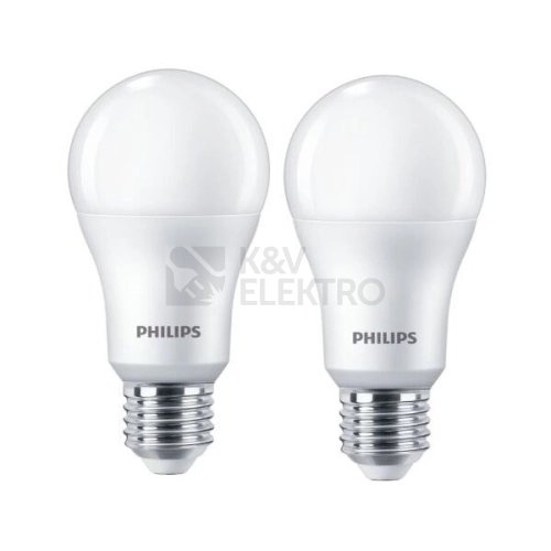  SET 2ks LED žárovek E27 Philips CorePro A67 13W (100W) neutrální bílá (4000K)