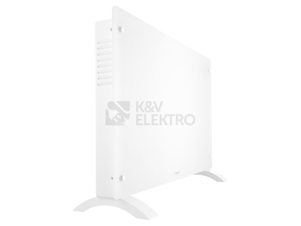Obrázek produktu  Chytrý skleněný WiFi přímotop SENCOR SCF 4240WH bílý 1000-2000W 1