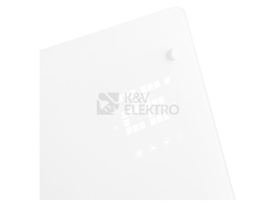 Obrázek produktu  Chytrý skleněný WiFi přímotop SENCOR SCF 4240WH bílý 1000-2000W 2