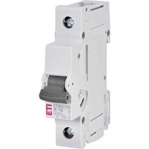 Jistič ETI ETIMAT P10 1p B16 16A 10kA 001901010