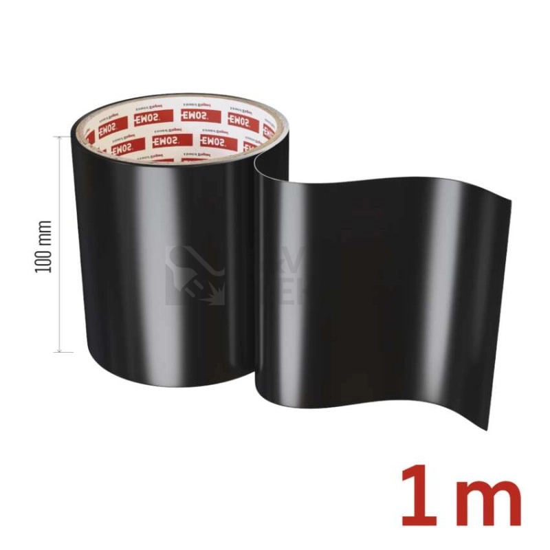 Obrázek produktu Opravná lepící páska na bazény 1m x 100mm černá EMOS F6110 3