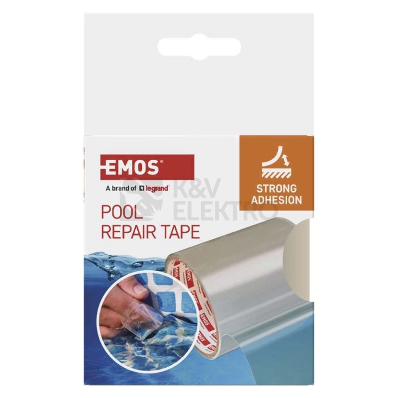 Obrázek produktu Opravná lepící páska na bazény 1m x 100mm průhledná EMOS F6100 8