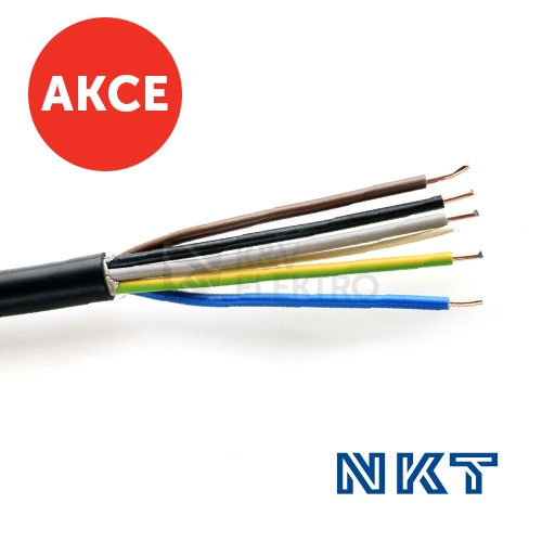 Kabel NKT CYKY-J 5x2,5 (CYKY 5Cx2,5) 100m
