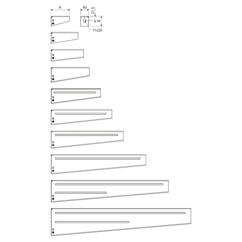 Nosník KOPOS Mars DS 250 ZM