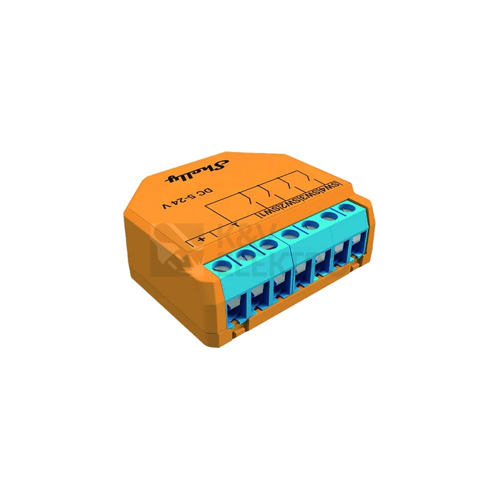 Obrázek produktu Řídicí jednotka Shelly Plus I4 DC 4 digit. vstupy 5-24V DC WiFi 0