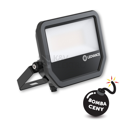 Obrázek produktu LED reflektor LEDVANCE FLOODLIGHT černý 41W/27W 6000lm/4000lm 4000K neutrální bílá IP66 0