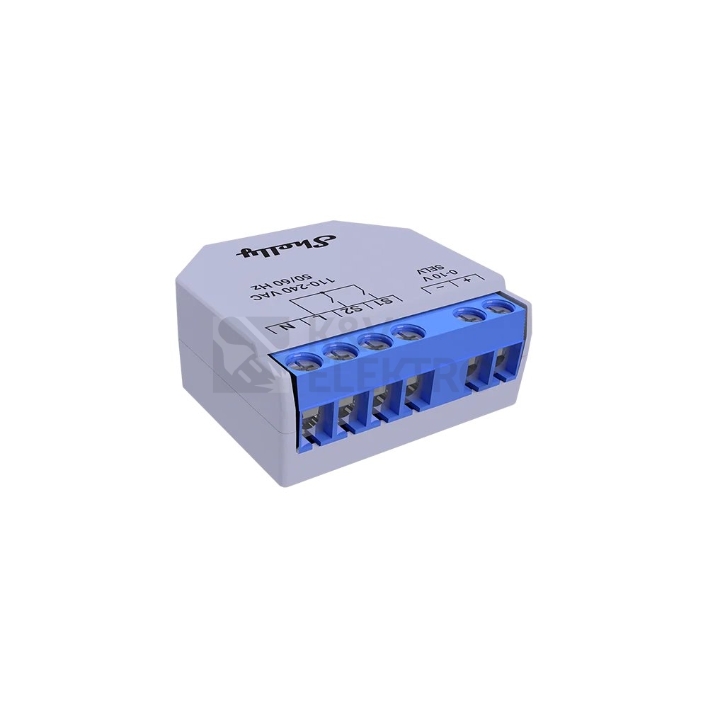 Obrázek produktu Stmívač Shelly Dimmer 0-10V 0-10V paměť 4MB WiFi 0