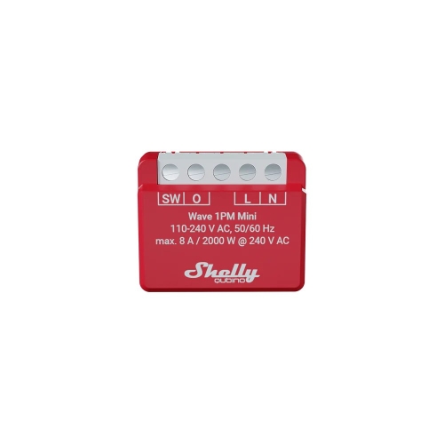 Spínací modul Shelly Wave 1PM Mini Z-Wave