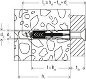 Hmoždinka univerzální s límečkem FISCHER DuoPower 8x40 (obrázek 3)