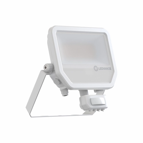 LED reflektor s pohybovým čidlem LEDVANCE FLOODLIGHT bílý SENSOR 41W/27W 6000/4000lm 4000K neutrální bílá IP65