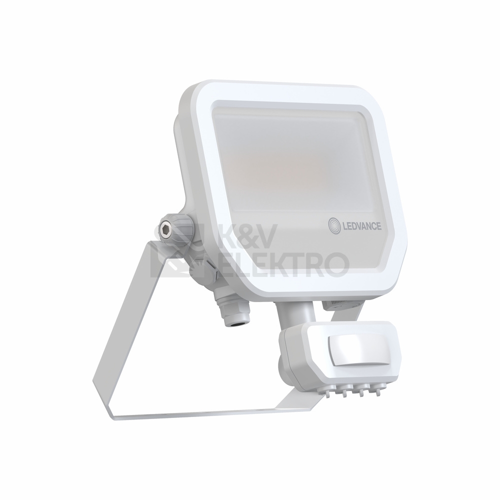 Obrázek produktu LED reflektor s pohybovým čidlem LEDVANCE FLOODLIGHT bílý SENSOR 17W/11W 2200/1465lm 3000K teplá bílá IP65 0