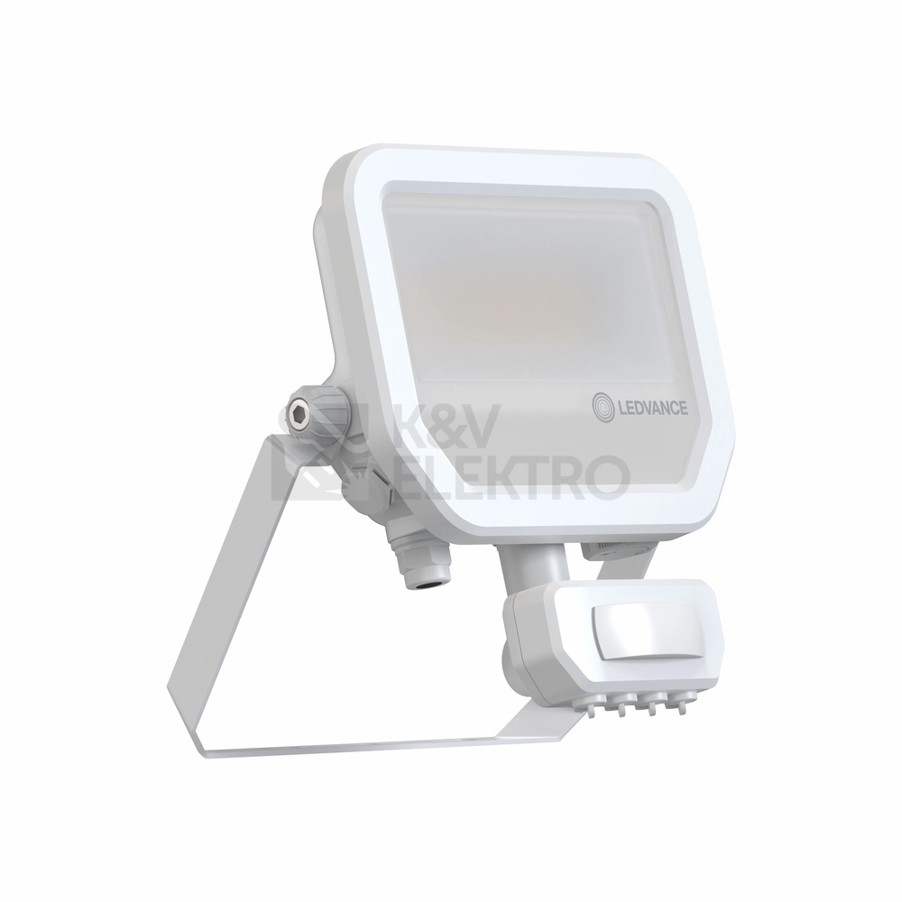 Obrázek produktu LED reflektor s pohybovým čidlem LEDVANCE FLOODLIGHT bílý SENSOR 17W/11W 2400/1600lm 4000K neutrální bílá IP65 0