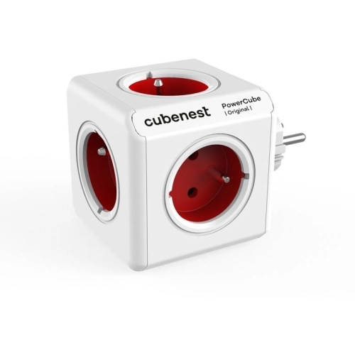 POWERCUBE CUBENEST 5X230V červená