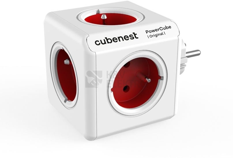 Obrázek produktu POWERCUBE ORIGINAL 5X230V červená 0