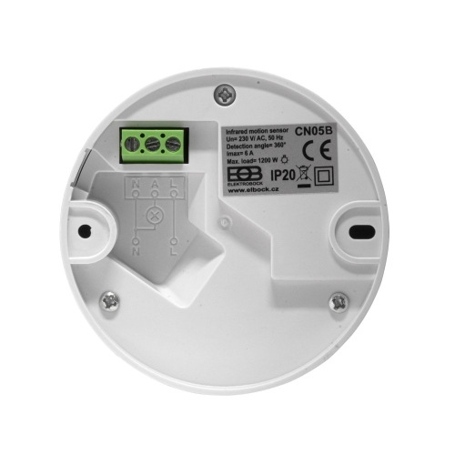 Pohybové čidlo ELEKTROBOCK CN05B stropní 360°