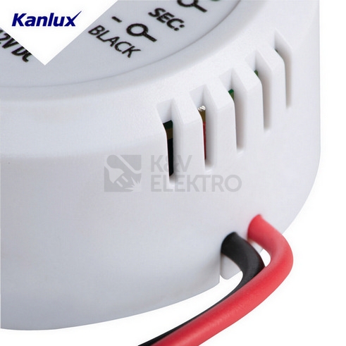Obrázek produktu Elektronický transformátor Kanlux CIRCO N LED 12VDC 0-10W 24242 3