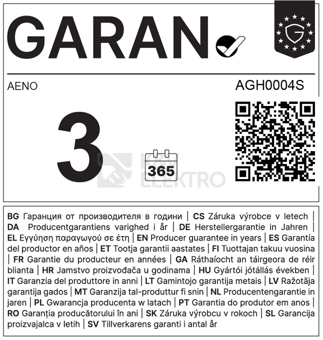 Obrázek produktu Teplovzdušný INFRA konvektor AENO GH4S 700W AGH0004S LED displej WiFi černý 1