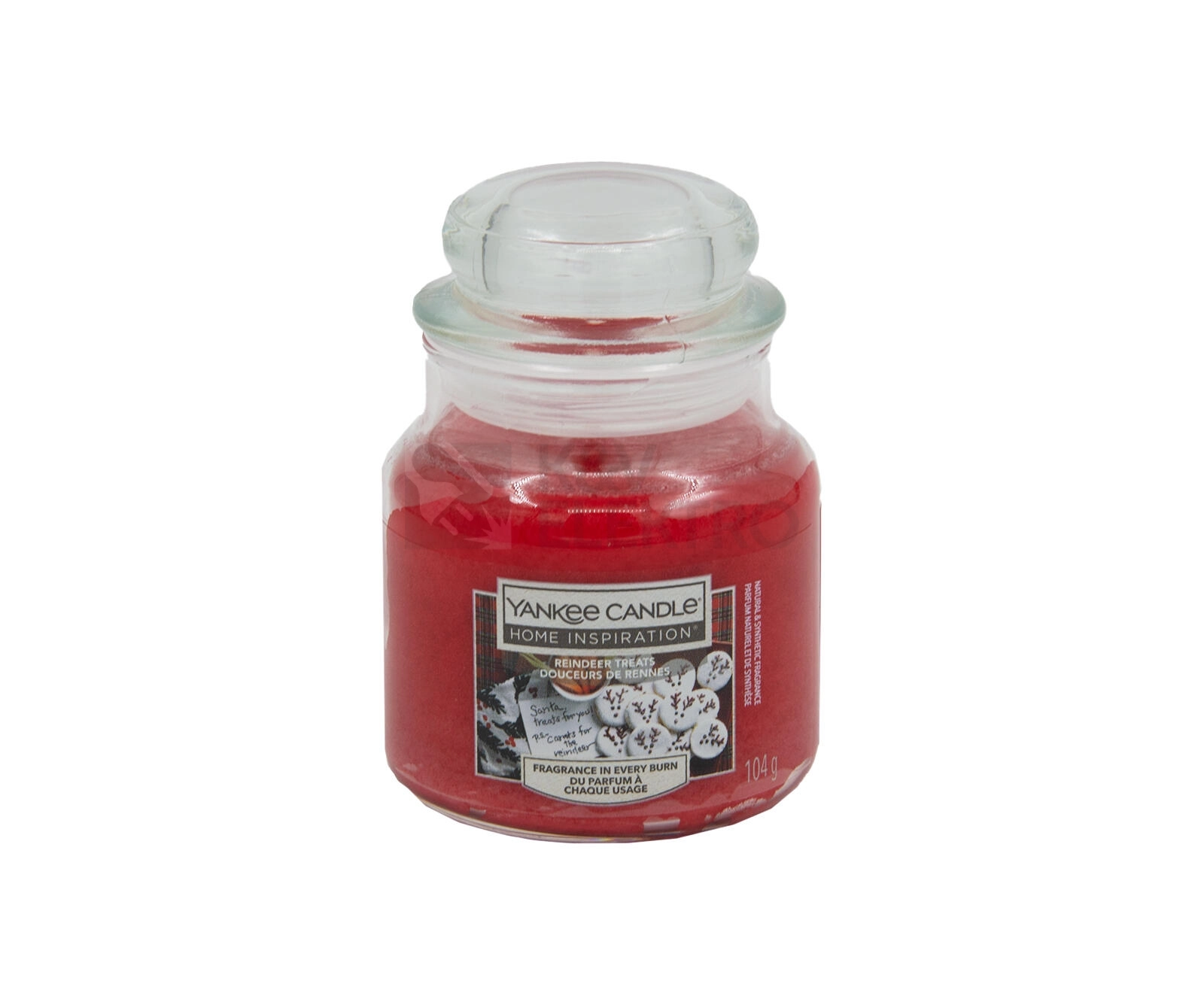 Obrázek produktu Svíčka vonná sklo Yankee candle REINDEER TREATS 104g (hoří 40hod) 716279 0