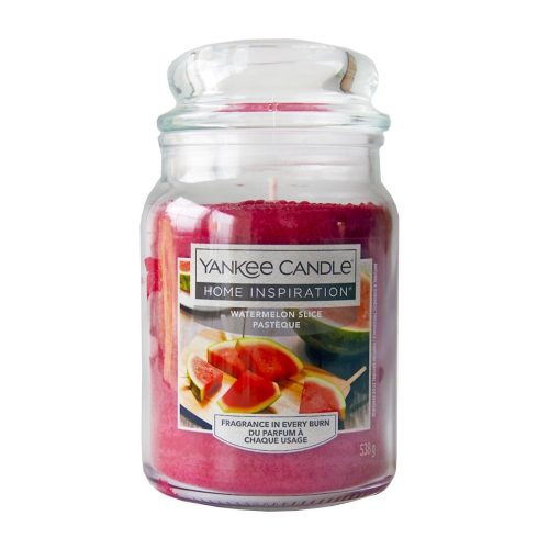 Svíčka vonná sklo Yankee candle WATERMELON SLICE 538g (hoří 130hod) 716295