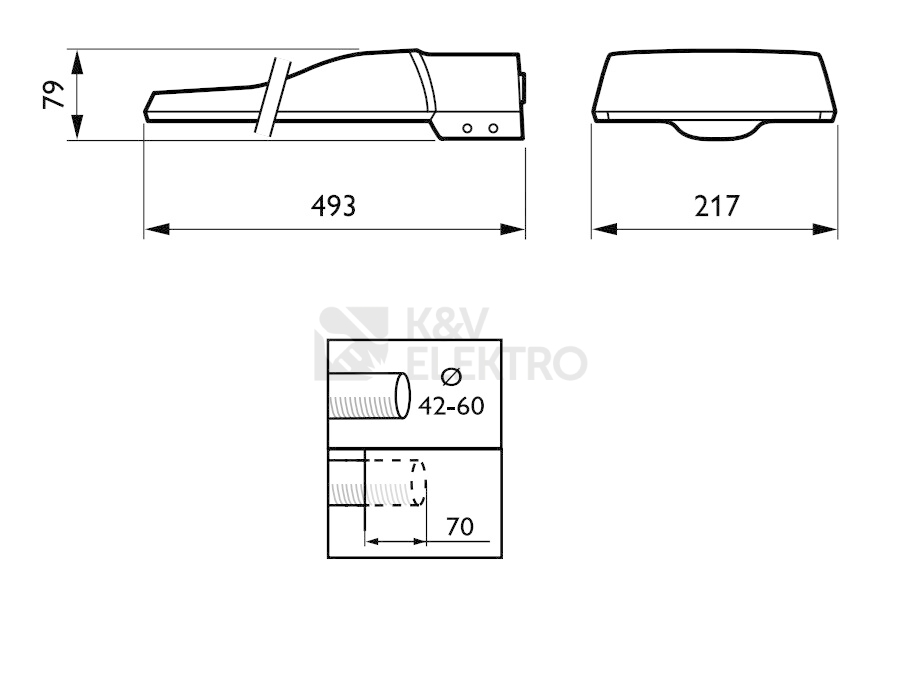 Obrázek produktu LED svítidlo Philips CoreLine Malaga G2 BRP102 LED103/730 II DM 69W 9240lm 3000K 2