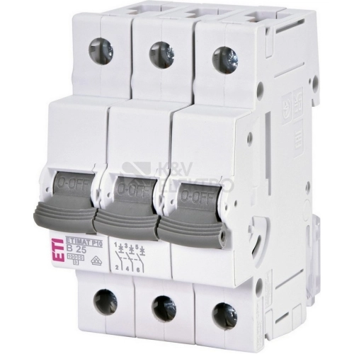 Jistič ETI ETIMAT P10 3p B25 25A 10kA 001901312