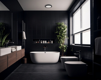 LED svítidlo Kanlux BENO ECO 30W CCT O B černé 30W 3000K/4000K/6500K IP65 38385