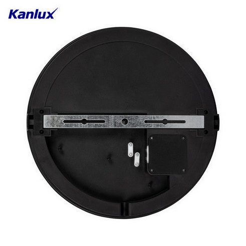 LED svítidlo Kanlux BENO ECO 40W CCT O B černé 40W 3000K/4000K/6500K IP65 38387