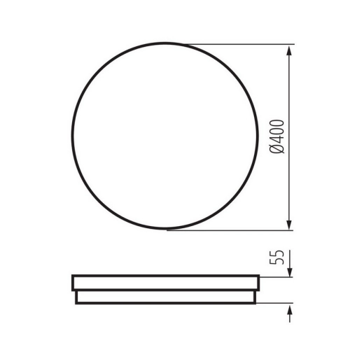 LED svítidlo Kanlux BENO ECO 40W CCT O W bílé 40W 3000K/4000K/6500K IP65 38386 (obrázek 4)