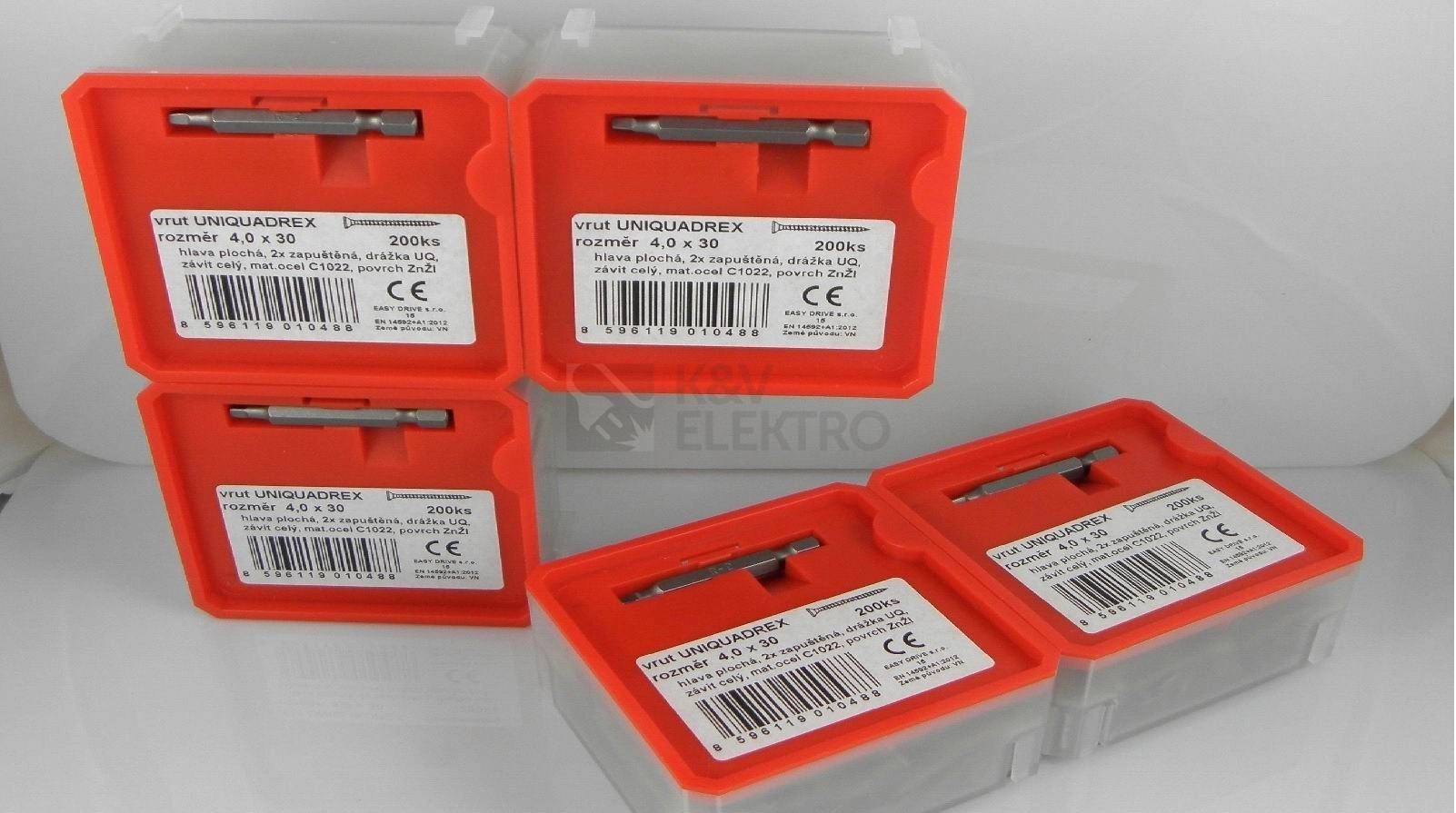 Obrázek produktu Samovrtný šroub do plechu TEKS PH s talířovou hlavou 4,2x19 v UQ BOXu (180ks) 2