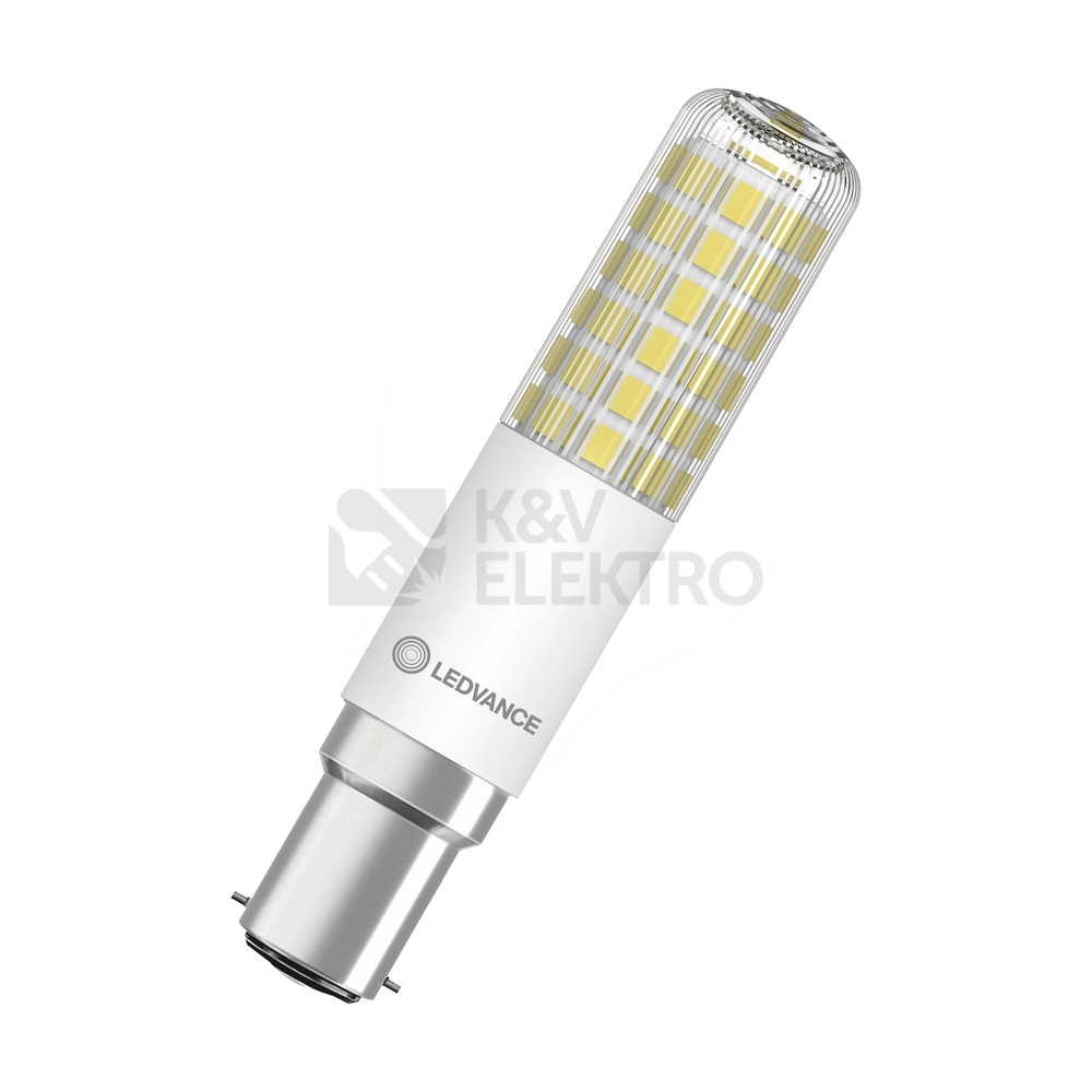Obrázek produktu LED žárovka B15d LEDVANCE PERFORMANCE SPECIAL T SLIM 8W (75W) teplá bílá (2700K) 0
