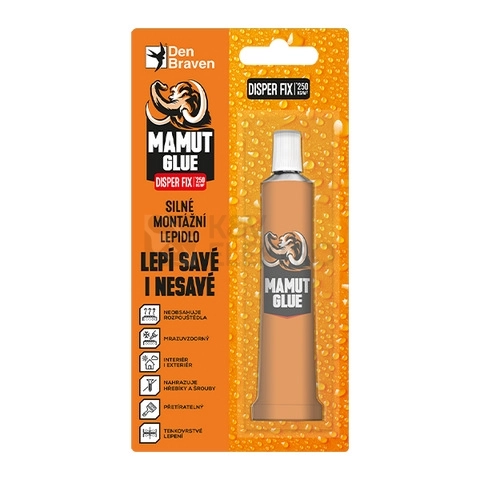 Obrázek produktu Den Braven lepidlo MAMUT GLUE DISPER 25ml šedá 350011TU 0